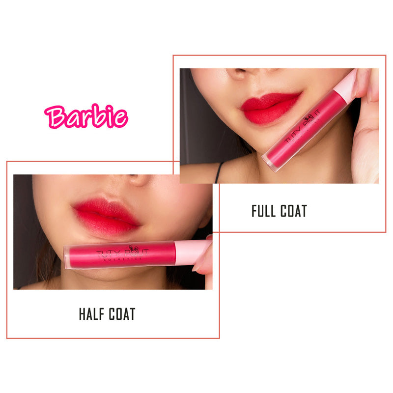 TUTYPOUT Vegan & Cruelty-free Long-lasting Soft Matte Liquid Lipstick-Barbie