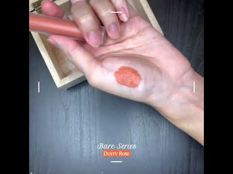 TUTYPOUT-Vegan & Cruelty-free Long-lasting Soft Matte Liquid Lipstick (swatch) - Dusty Rose